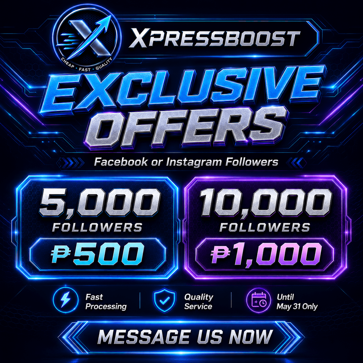 Exclusive Offers poster for XpressBoost